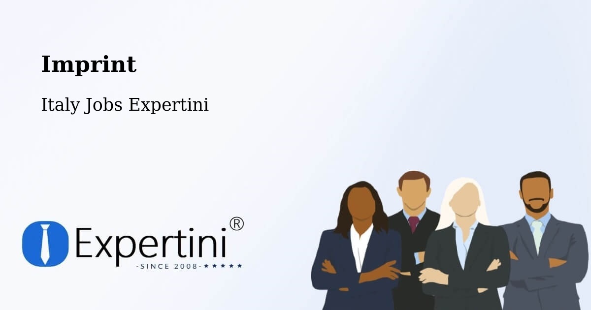 Imprint – Monale - Italy Jobs Expertini